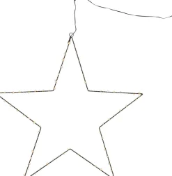 MIRA Hängande dekoration 70cm 80LED Svart