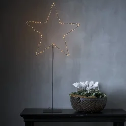 MIRA Hängande dekoration 1m 80LED Svart