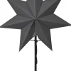 MIXA Stjärna på fot 50cm Grå