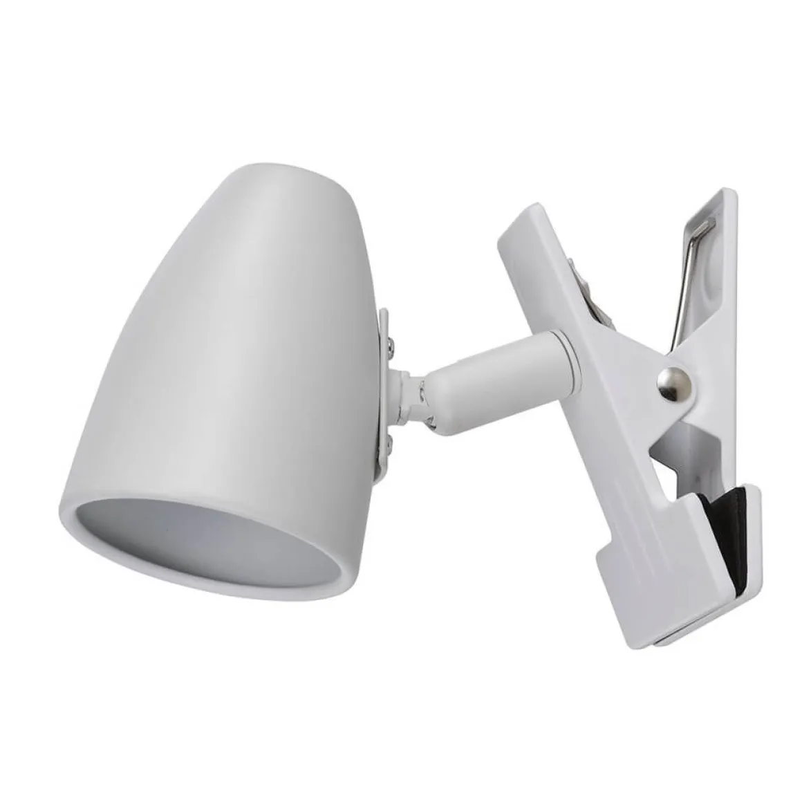 MOA Klämlampa 15cm Vit