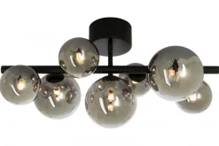 MOLEKYL Plafond 58cm Svart/Rökgrå