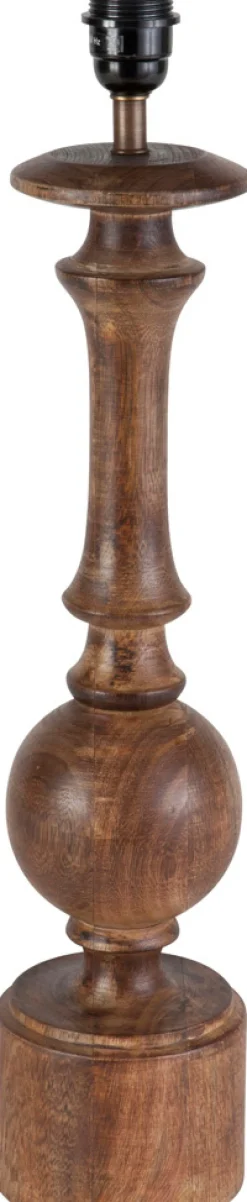 MOLLY Lampfot 61cm Brunbränd