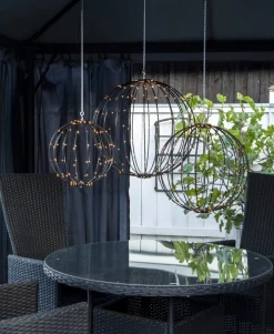 MOUNTY Hängande dekoration 30cm Svart IP44