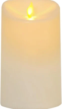 M-Twinkle LED Blockljus 15cm Elfenbensvit