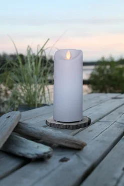 M-TWINKLE LED Blockljus 17,5cm Vit