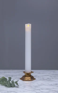 M-TWINKLE LED-Blockljus 40cm Vit