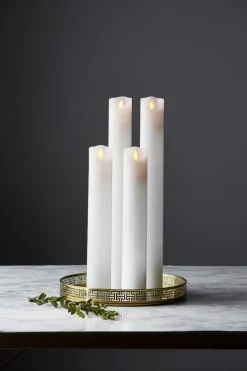 M-TWINKLE LED-Blockljus 40cm Vit