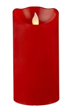 M-TWINKLE LED-Blockljus 15cm Röd