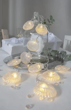 NACY Batterislinga Snäckskal 10L 1,35m Pearl