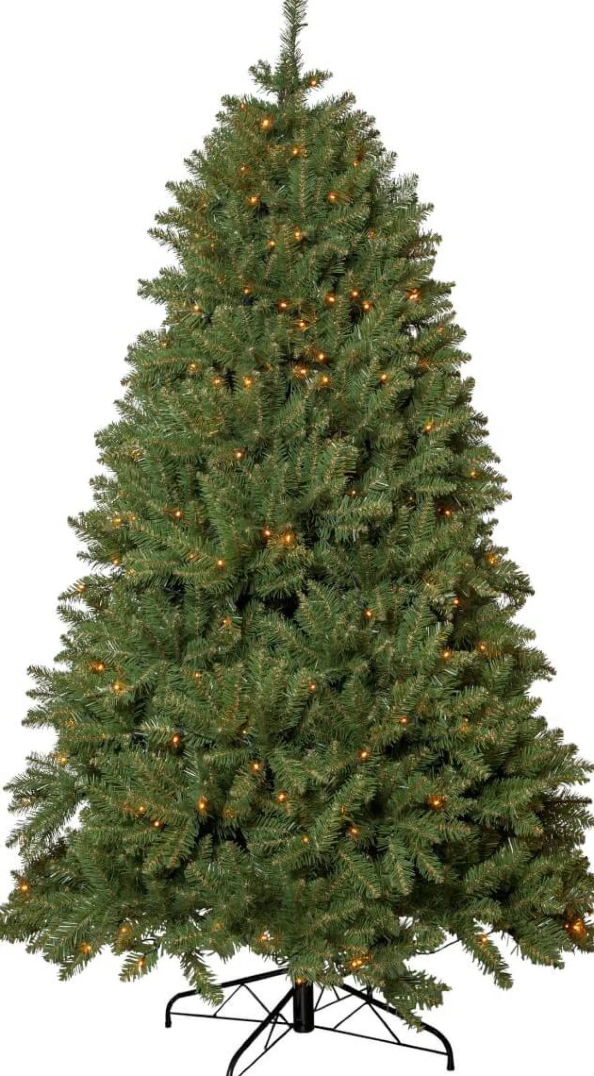 NARVIK Julgran 210cm 300LED Extra varmvit/Grön IP44