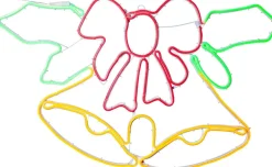 NEOLED Siluett Klockor 680LED 85cm Flerfärgad IP44