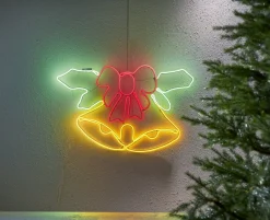 NEOLED Siluett Klockor 680LED 85cm Flerfärgad IP44