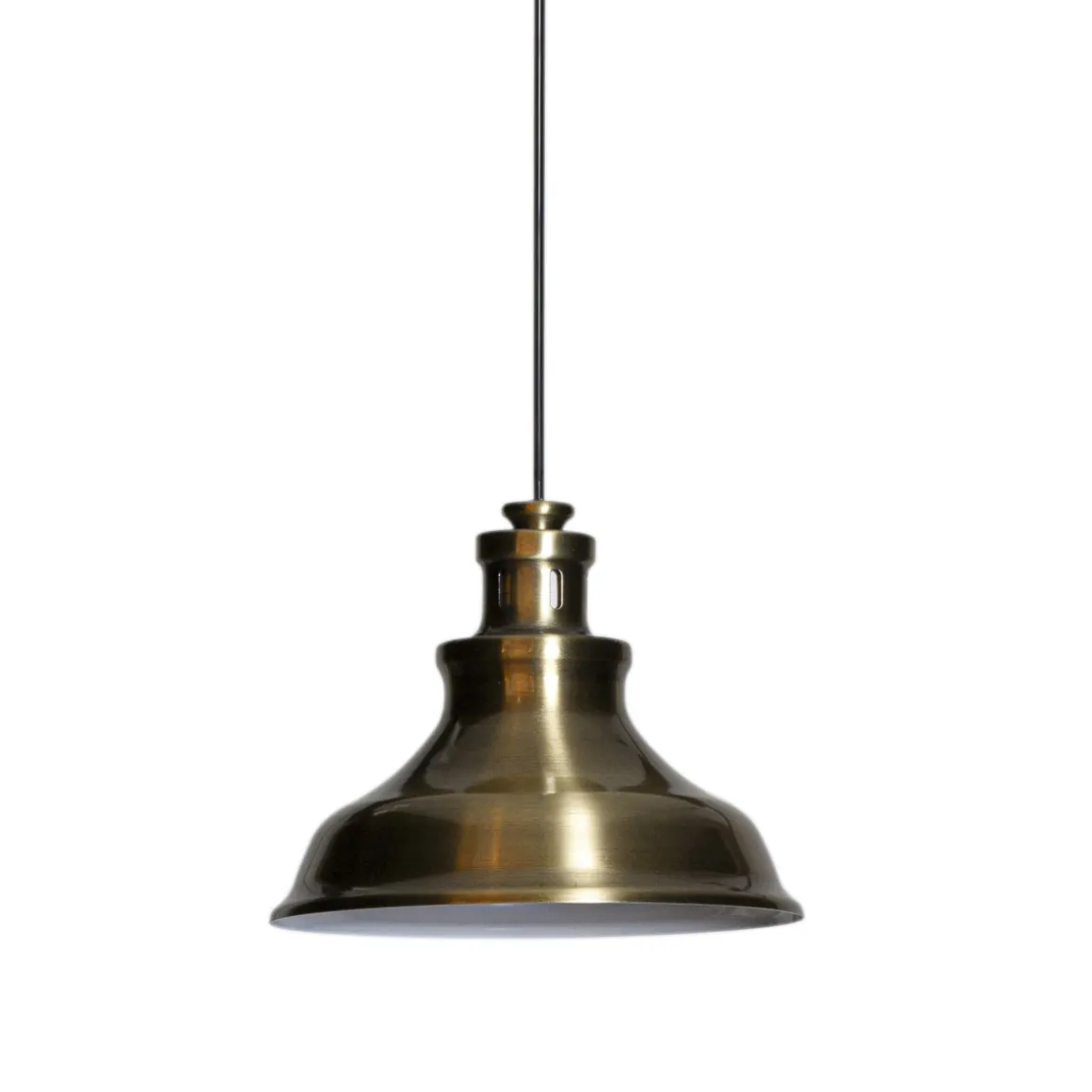 NEW HAVEN Fönsterlampa 17,5cm Antikmässing