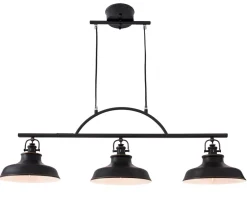 NEW HAVEN Takpendel 96cm Antiksvart/Guld