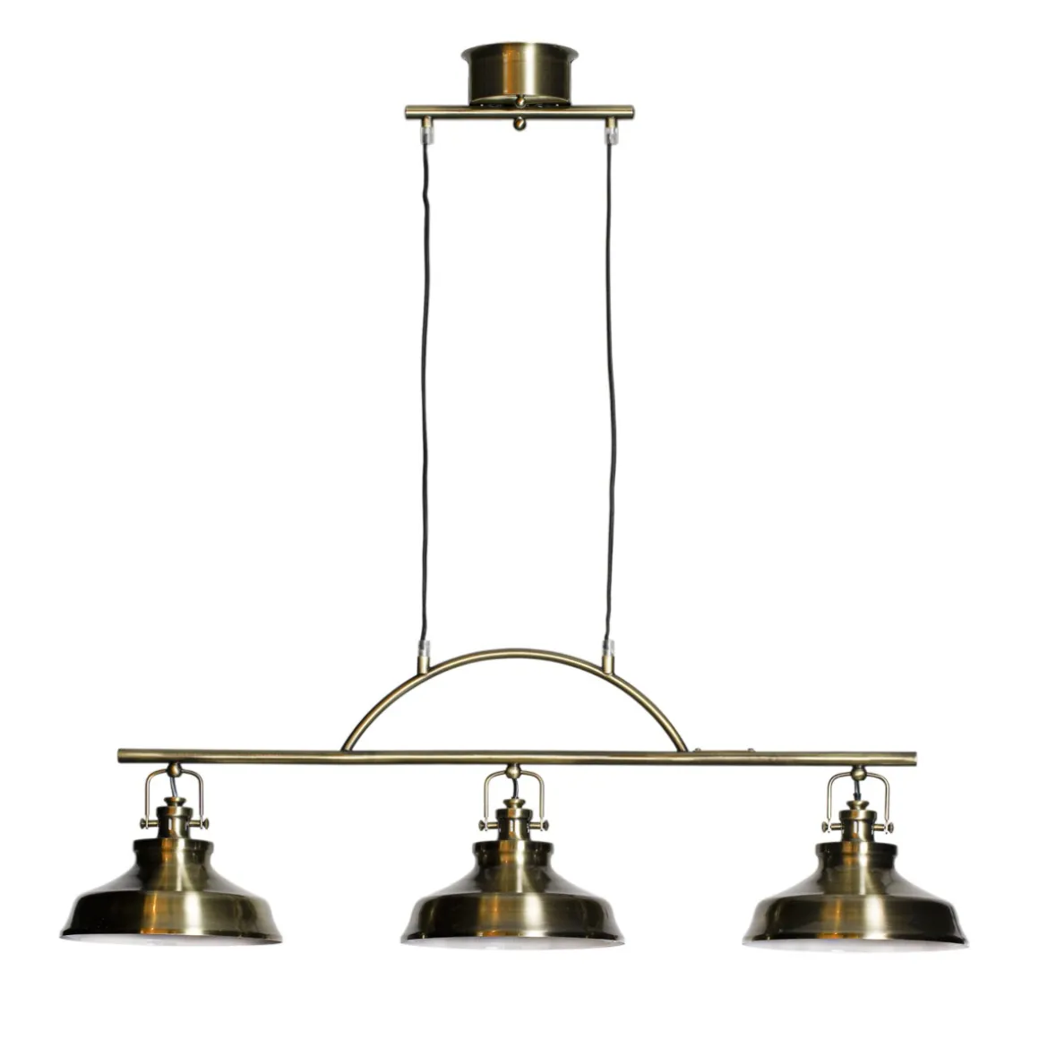 NEW HAVEN Takpendel 96cm Antikmässing