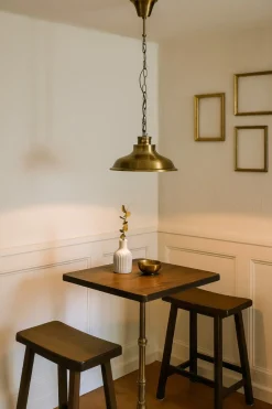 NEW HAVEN Takpendel 37cm Antikmässing