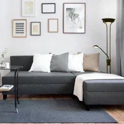 NICE Golvuplight LED 179cm Svart