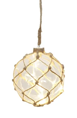 NOAH Glaskula 12cm LED Transparent