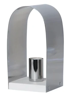 NOBEL Lampfot E27 24cm Krom