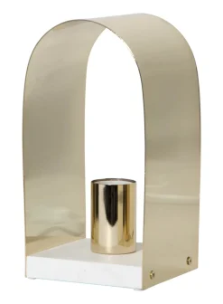 NOBEL Lampfot E27 24cm Mässing