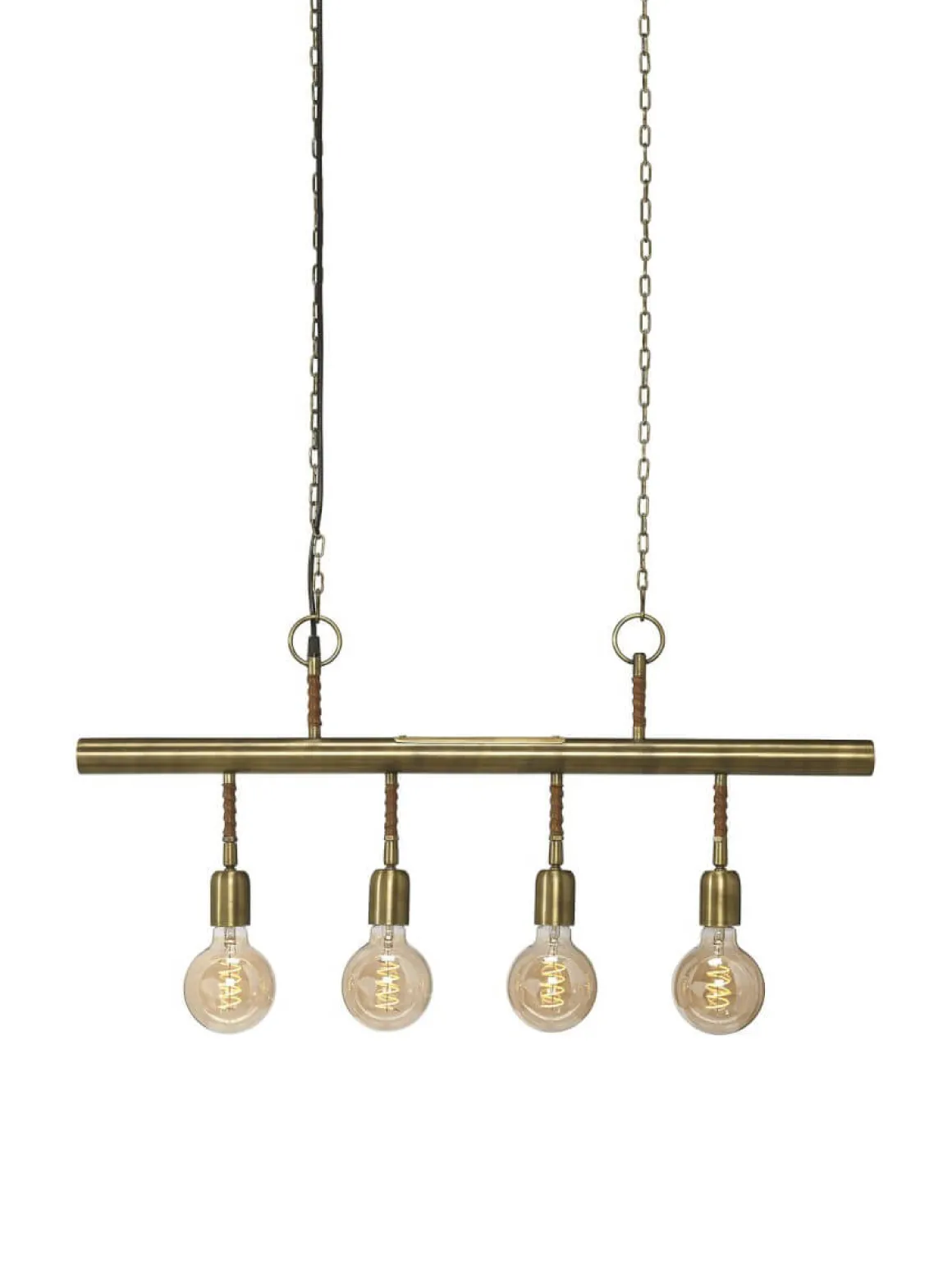 NORA Takpendel 4L 130cm Antikmässing