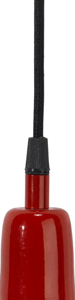 NOTICE 9cm Takupphänge 2m Kabel Röd