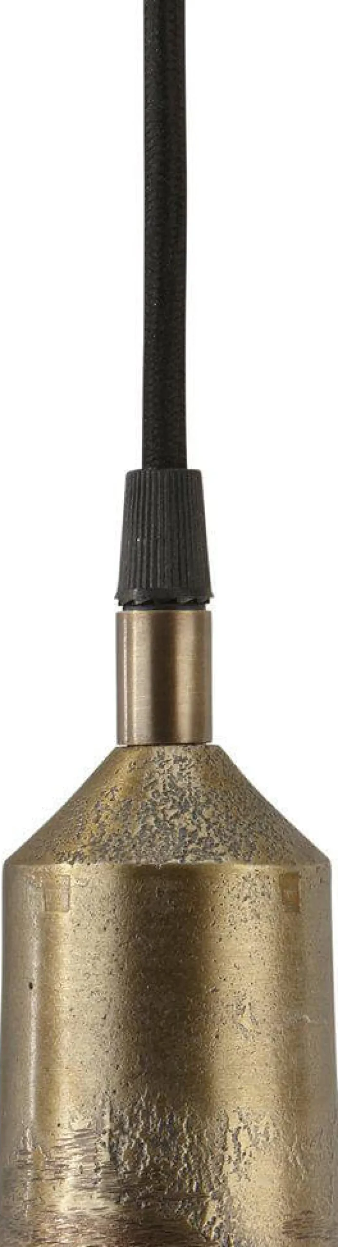 NOTICE 9cm Takupphänge 3,5m Kabel Råmässing