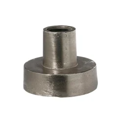 NOTICE Lampfot 10cm Råsilver