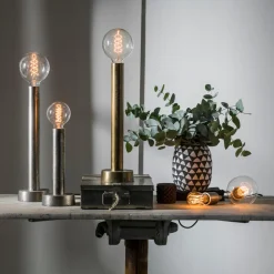 NOTICE Lampfot 47cm Råsilver