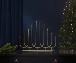 NOVUM Metalljusstake 10L 46cm Mässing