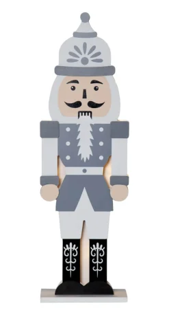NUTCRACKER Batteridekoration 52cm Flerfärgad