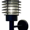 NYBO Vägglampa Ute 29cm Svart IP44