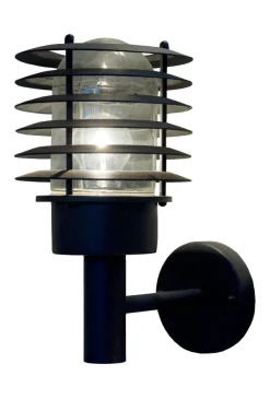 NYBO Vägglampa Ute 29cm Svart IP44