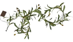 OLIVEC Girland Batteri 1,8m Grön