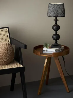 OMERA Lampskärm 23/19cm Kyoto Svart