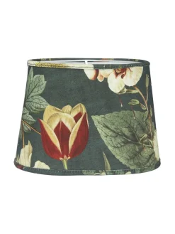 OMERA Lampskärm 27/22cm Mönstrad Botany Grön