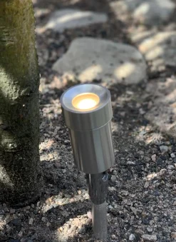 OPTICA Trädgårdsspot 42cm 12V Aluminium IP44