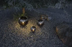 ORBY Klot Utomhusdekoration 30cm Svart