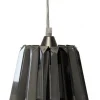 ORIVA Fönsterlampa Kristall K5 14cm Svart Krom