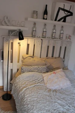 ORIVA Golvlampa Metall 140cm Svart/Krom