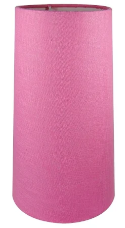 ORIVA Lampskärm Hög Bomull 16cm Rosa