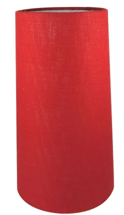 ORIVA Lampskärm Hög Linne 16cm Röd