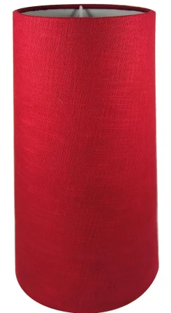 ORIVA Lampskärm Hög Linne 16cm Vinröd