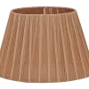 ORIVA Lampskärm Oval Organza 14/22cm Sandfärgad