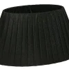 ORIVA Lampskärm Oval Organza 16,5/28cm Svart