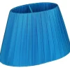 ORIVA Lampskärm Oval Organza 14/22cm Turkos
