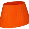 ORIVA Lampskärm Oval Organza 14/22cm Orange