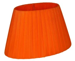 ORIVA Lampskärm Oval Organza 14/22cm Orange