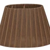 ORIVA Lampskärm Oval Organza 14/22cm Brun