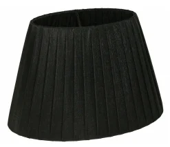 ORIVA Lampskärm Oval Organza 14/22cm Svart